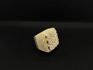 Elegante Anillo de Plata de Ley 925 con Moissanita y Piedra Brillante, Artesanía Duradera y Diseño Atemporal - Product Image 5