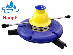 Nouvel Aérateur de Bassin à Poissons Hangfeng à Double Vitesse et à Ondes Pulsées 1,5 kW 380 <span class=keywords><strong>V</strong></span> avec Moteur Économe en Énergie, Roulement et Boîte de Vitesses en Fonte, HDPE - Product Image 3