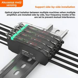 के माध्यम से-बीम विसरण फोटोइलेक्ट्रिक स्विच सेंसर PE1-N दोहरी डिजिटल डिस्प्ले हाई स्पीड फाइबर ऑप्टिक - Product Image 2