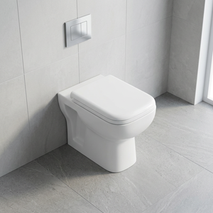 โถสุขภัณฑ์แบบตั้งพื้นชนิด EWC P-Trap เซรามิกอินเดีย ยุโรป - Product Image 1