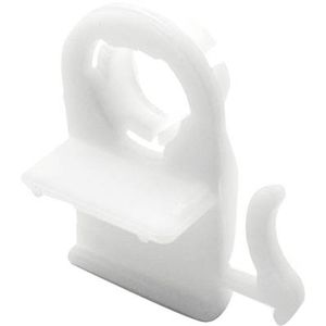 Support de vanne d'admission en plastique blanc, fixation murale, design minimaliste - Product Image 1