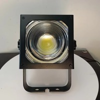 Mini projecteur PAR LED DMX 512 silencieux 200W avec ventilateur, lumière blinder COB LED pour scène, théâtre, salle de bal, mariage
