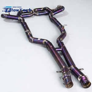 Échappement Catback OEM personnalisé Performance Factory pour Mercedes-Benz SLS AMG 6.2L en titane - Product Image 6