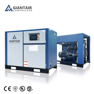 Großhandel Günstige 30kw 40hp 8bar 10bar Rotations schraube Luft kompressor Luft kompressor zum Sandstrahlen - Product Image 1