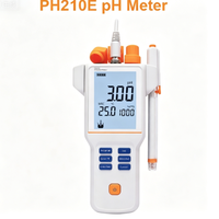 Medidor de pH de Laboratorio Top-star PH210E con Precisión de 0.01 pH y Pantalla LCD para Análisis de Calidad del Agua