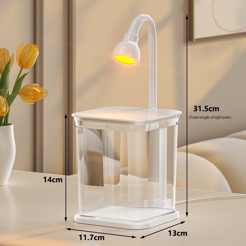 Blanco/Con Luz LED