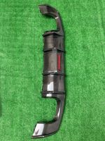 Diffuseur arrière en fibre de carbone véritable avec découpes pour les sorties d'échappement pour Audi A3 8V.5 Hatchback 2017-2019