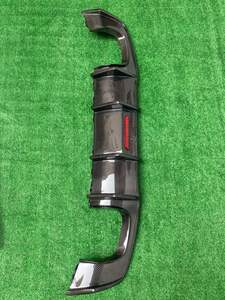 Difusor de Fibra de Carbono Real para Parachoques Trasero con Recortes para Escape, para Audi A3 8V.5 Hatchback 2017-2019 - Product Image 3