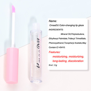 CmaaDU <span class=keywords><strong>Lip</strong></span> <span class=keywords><strong>Gloss</strong></span> Berubah Warna, Lipstik Cair Pelembab, <span class=keywords><strong>Lip</strong></span> <span class=keywords><strong>Gloss</strong></span> Berubah Warna Ajaib Tahan Lama - Product Image 5