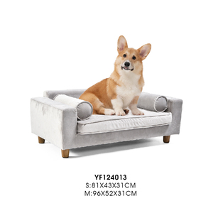 أريكة قطيفة بتصميم حديث من Petstar ، أثاث كلاب صغيرة كبيرة ، حيوان أليف قصير - Product Image 5