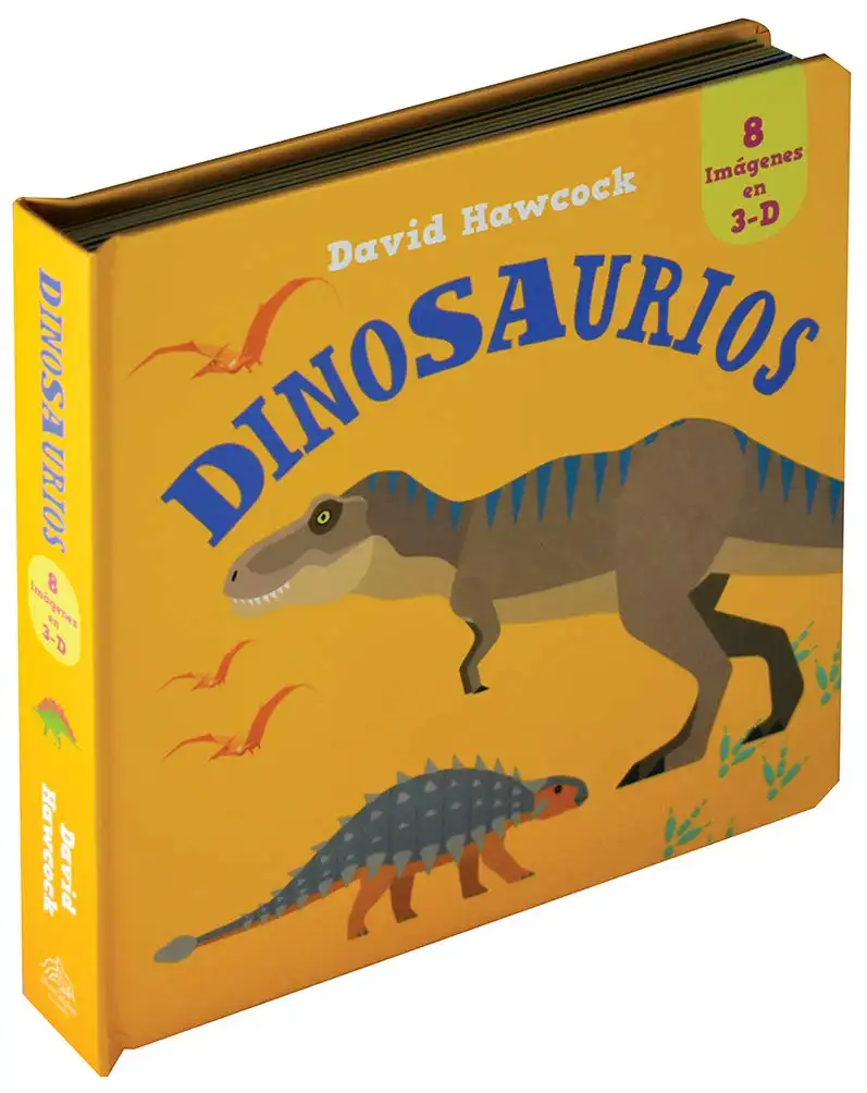 Libro de tablero infantil impreso personalizado dinosaurio 3d libro emergente