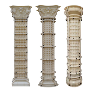 Bê tông khuôn mẫu thiết kế mới ABS đúc sẵn nhựa bài khuôn mẫu cho xi măng tấm có thể điều chỉnh vòng nhà đúc xây dựng xây dựng hình thức - Product Image 6