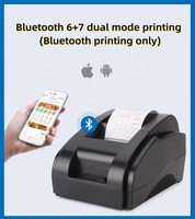 Printer Struk Termal 58MM Printer Struk 2 Inci Menu Restoran Resi Makanan XP-58IIH Desktop Mini