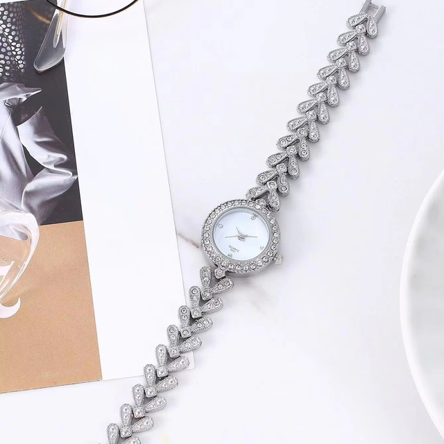 New Luxury Quartz Hands Wrist Watches Stainless Steel Case Fashion Japanese and Korean Style Small Quartz Watch
