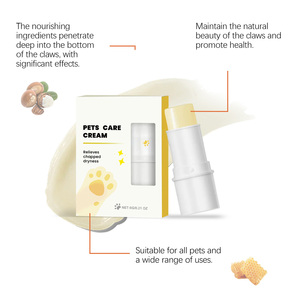 Baume de patte d'animal familier de lissage naturel et biologique de marque privée d'OEM pour des chiens crème de protection crue sèche et rugueuse de patte d'animal familier - Product Image 4