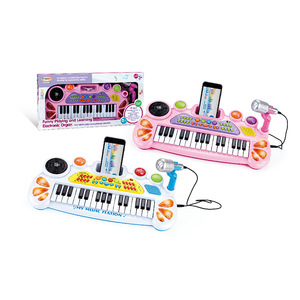 Venta al por Mayor de Juguetes Educativos para Niños, Teclado Electrónico de 31 Teclas, Piano, Instrumentos Musicales con Micrófono para Niños - Product Image 1