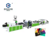 BOGDA - Transparent PVC Rigid Film and Sheet Production Line Machine