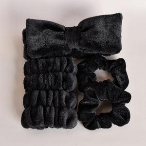 Lot de 16 élastiques à <span class=keywords><strong>cheveux</strong></span> souples pour femmes, avec nœud, multicolores, mats et givrés, grande taille, à forte adhérence et très élastiques - Product Image 6