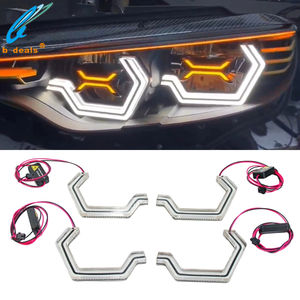 B-deals estilo M DRL LED Angel Eyes para <span class=keywords><strong>BMW</strong></span> E90 E92 F30 G20 X3 X5 LED faro accesorios de coche Luz de circulación diurna - Product Image 4