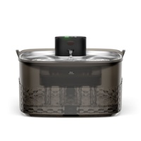 Fontaine à eau entièrement automatique et écologique pour chats et chiens avec rayons infrarouges et boîte amovible