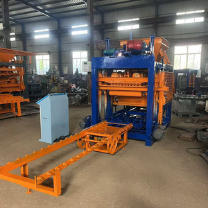 QT4-25 全自动混凝土水泥砌块成型机 - Product Image 3