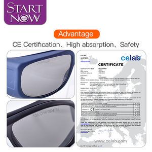 10600nm עבור לייזר מרקר מכונת חלקי CO2 לייזר בטיחות חרט OD4 + אישור CE הגנת לייזר משקפי מגן Eyewear - Product Image 4