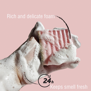 สบู่ขมิ้นวีแกนทำด้วยมือผลิตภัณฑ์ทำความสะอาดใบหน้าจากธรรมชาติช่วยลดสิวและขจัดสิว - Product Image 4