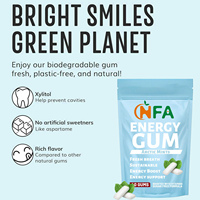 Complément Énergétique Personnalisé Menthe Mentholée avec Xylitol et Vitamine E en Comprimés – Gommes Énergisantes pour une Haleine Fraîche