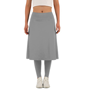 Abbigliamento Sportivo Personalizzabile OEM con <span class=keywords><strong>Leggings</strong></span> a Vita Alta Traspiranti, Gonne Taglie Forti, Slip e <span class=keywords><strong>Leggings</strong></span> Tinta Unita per Tennis Femminile - Product Image 5