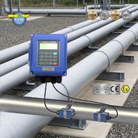 Offre Limitée : Débitmètre Ultrasonique Portable à Température Étendue pour Tests de Débit sur Conduites de Régulation Hydrologique Extérieures