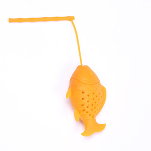 Creativo uso quotidiano carino in Silicone infusore di tè alla moda nuovo articolo di casa con filtro colorato - Product Image 5