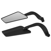 Nouveau produit Rétroviseur de moto HD Angle réglable Corps en alliage d'aluminium Rétroviseur latéral robuste Accessoires de moto Usine