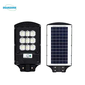 Éclairage routier Dearzone lumières LED intégrées 300w 400w 500w 600w 700w 800w extérieur étanche IP67 lumières solaires rue extérieure