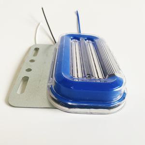 Camion <span class=keywords><strong>remorque</strong></span> côté lampe LED 24V cascade clignotants feux <span class=keywords><strong>de</strong></span> sol Guide <span class=keywords><strong>eau</strong></span> réglage cuivre Rivets multicolore étanche - Product Image 5