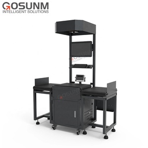 Giá rẻ Độ chính xác cao hiệu suất cao Kích thước trọng lượng và quét mã vạch hệ thống sử dụng bưu kiện phân loại giá máy - Product Image 6