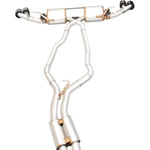 Sistema de escape Catback de acero inoxidable para <span class=keywords><strong>Porsche</strong></span> Cayenne <span class=keywords><strong>Macan</strong></span> 2,0 3,0 3,6 T 4,8 Turbo Valvetronic escape con control remoto - Product Image 5