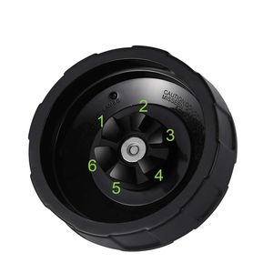 Lame de rechange pour blender <span class=keywords><strong>Ninja</strong></span>, lame à 6 ailettes pour Nutri <span class=keywords><strong>Ninja</strong></span> Auto IQ BL450-70 BL451-70 BL454-70, uniquement compatible avec les gobelets de 24 oz et 32 oz. - Product Image 3