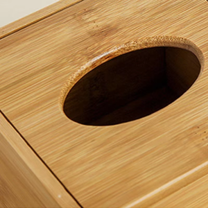 กล่องทิชชู่ไม้ไผ่ใส่กระดาษชำระสำหรับบ้านสำนักงานรถยนต์ห้องน้ำพอดีกับกล่องทิชชูมาตรฐานสำหรับการจัดเก็บที่สะดวก - Product Image 3