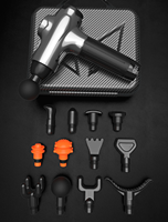 Pistolet de massage portable de style nouveau pour les muscles et les fascias électriques à écran tactile intelligent pour le sport et le massage du corps