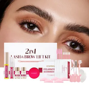 Iconsign Nhanh Brow Cán Và Lash Lift Kit 2 Trong 1 Lông Mi Nâng Công Cụ Perming Lash Lift Kit Với Nhãn Hiệu Riêng Lash Brow L