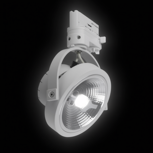 Faretto PETER 15W Bianco AR111 Trifase Orientabile per Binario - Product Image 3