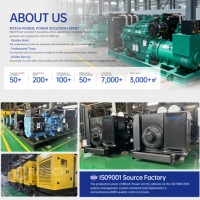 Génératrices Diesel en Promotion 80kVA 100kVA 110kVA 120kVA 150kVA 200kVA Triphasées Type Silencieux ou Châssis Ouvert Prix Usine