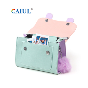 Macaron Phong Cách Tin Nhắn Crossbody Túi Cho Fujifilm Instax Mini 11/12 <span class=keywords><strong>Kodak</strong></span>/Ngay Lập Tức Máy Ảnh Kỹ Thuật Số Máy Ảnh Vai Túi - Product Image 5