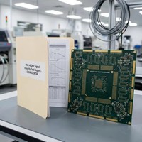 40-Schichtige KI-Server-Backplane-Leiterplatte |   Megtron 6/7 Verlustarme Back-Drilling Press-Fit Platine aus FR-4 Material für Hochgeschwindigkeitsanwendungen in Rechenzentren