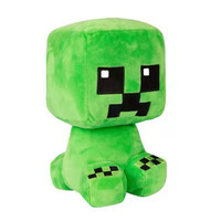 Peluches en gros sur le thème des jeux de pixels, Adorables jouets en peluche monstres cubes de dessin animé, Pack de poupées assorties en gros pour les salles d'arcade