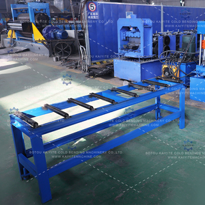 เครื่องขึ้นรูปแผงกั้นนิรภัยแบบ W-beam ความเร็วสูง ความแม่นยำสูง ควบคุมด้วย PLC พร้อมมอเตอร์ปั๊ม ได้รับการรับรองมาตรฐาน CE สำหรับการผลิตแผงกั้นเหล็กกล้าคาร์บอน - Product Image 5