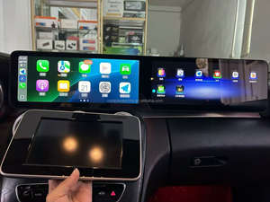 Radio multimedia de 12.3 pulgadas con pantalla dual, accesorio para coche, actualización para Benz Clase C W205 GLC X256 NTG 5.0 5.5 6.0 - Product Image 4