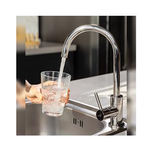Puissant robinet en acier inoxydable purificateur d'eau ménage Direct boire cartouche de filtre à eau de bloc de carbone - Product Image 5