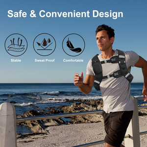 <span class=keywords><strong>Chaleco</strong></span> ponderado con rayas reflectantes para entrenamiento, entrenamiento de fuerza, correr, Fitness, construcción muscular, pérdida de <span class=keywords><strong>peso</strong></span>, levantamiento de pesas - Product Image 6