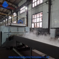 Sans lavage à l'acide Décapage 0 émissions de pollution Fil d'acier métallique Ligne de production galvanisée à chaud Équipement de revêtement de zinc